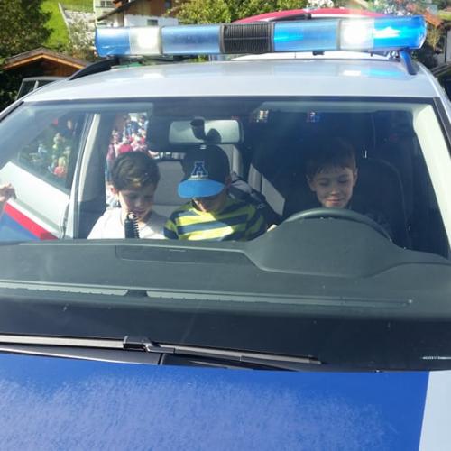 Die Polizei war auf dabei