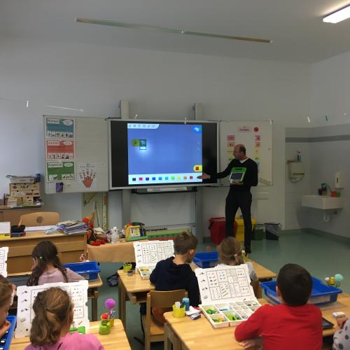 Andreas erklärt das Programmieren