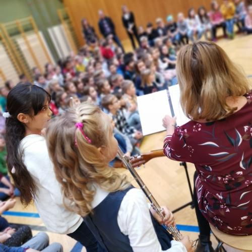 Nikolausfeier im Turnsaal