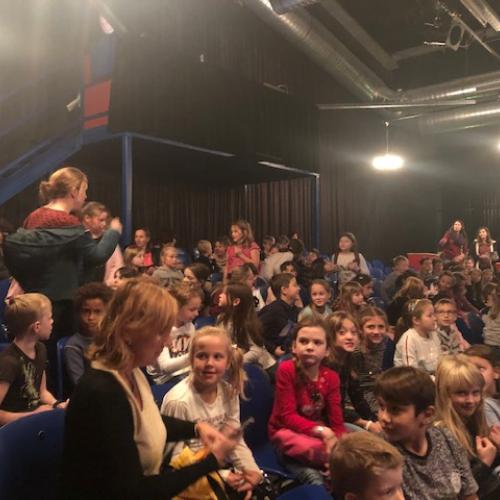 die Schüler_innen im Landesjugendtheater