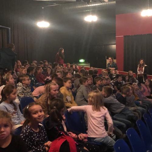 die Schüler_innen im Landesjugendtheater