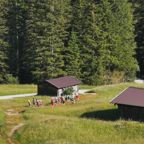 1B beim Wandern