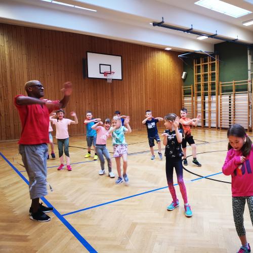 Zumba mit Marc Johnson