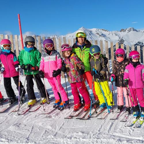 Die 3a und 3b bei der Skiwoche