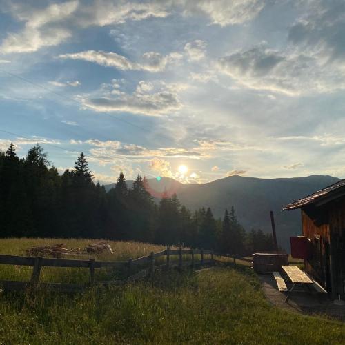 Der Abschlussausflug der diesjährigen 4. Klassen ging auf die Sattelbergalm!