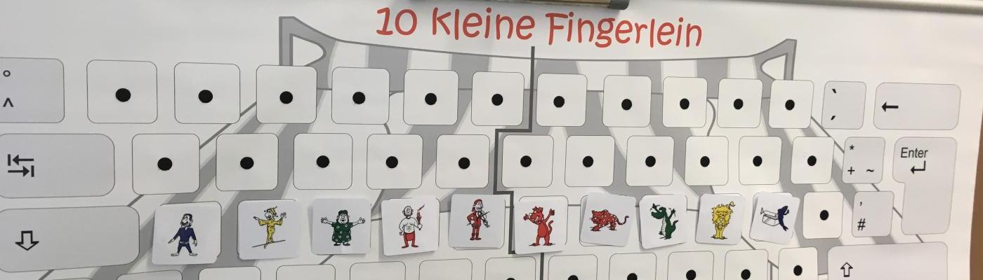 Plakat 10 kleine Fingerlein