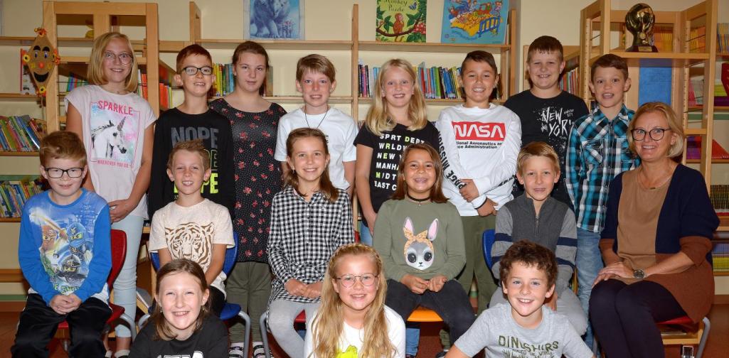 Klassenfoto der 4a